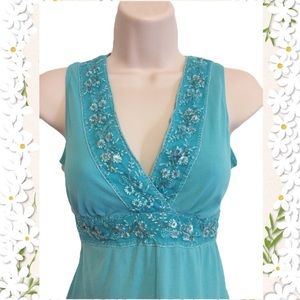 Embroidered Babydoll Top Cute summer